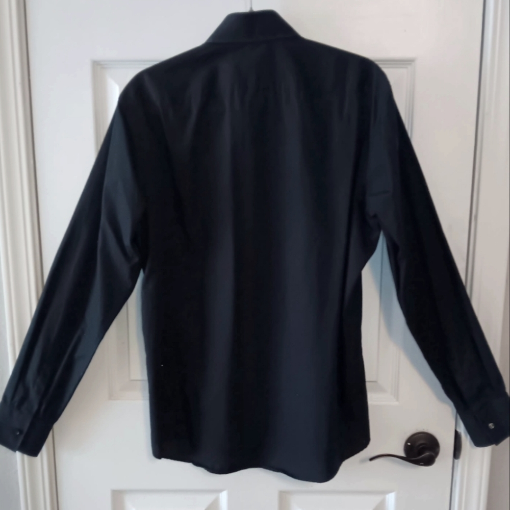 BOSS Hugo Boss Classic Black Long Sleeve Dress Shirt - Picture 3 of 4
